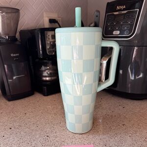 GUC Brumate Era 40oz Seafoam Checkers